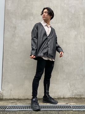 RIKIKYAさん（メンズ・168cm）の秋コーディネート