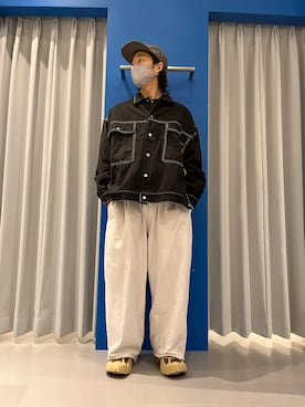 RIKIKYAさん（メンズ・168cm）の冬コーディネート