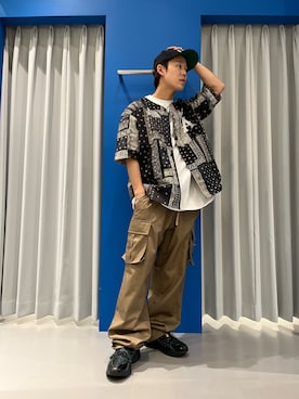 RIKIKYAさん（メンズ・168cm）の夏コーディネート