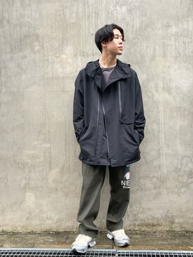 「PLEASURES（プレジャー）のアイテム（パンツ）」を使った、RIKIKYAさん（メンズ・168cm）の夏コーディネート