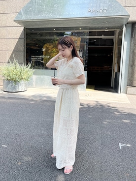 mokaさん（レディース・158cm）の春コーディネート