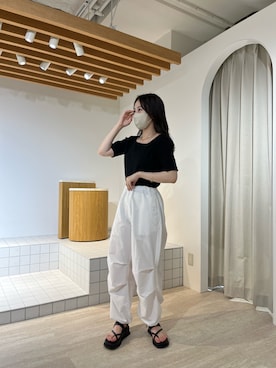 mokaさん（レディース・158cm）の夏コーディネート