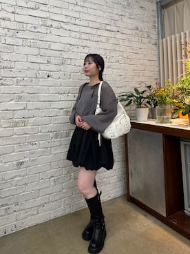 「アイテム（ワンピース）」を使った、mokaさん（レディース・158cm）の夏コーディネート