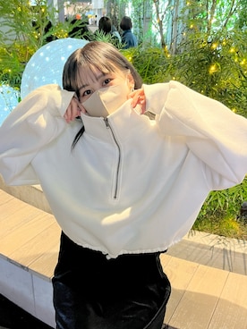 mokaさん（レディース・158cm）の冬コーディネート