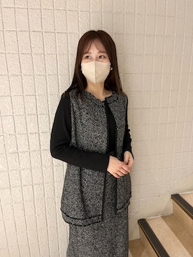 mokaさん（レディース・158cm）の秋コーディネート