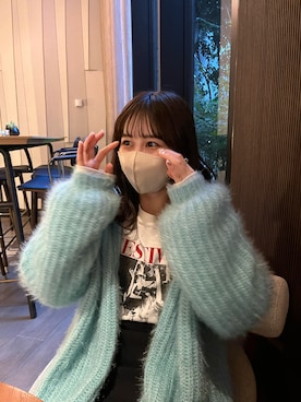 mokaさん（レディース・158cm）の冬コーディネート