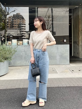 mokaさん（レディース・158cm）の春コーディネート