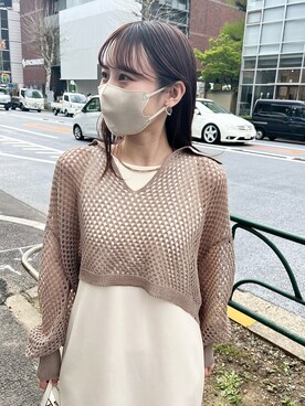 mokaさん（レディース・158cm）の春コーディネート