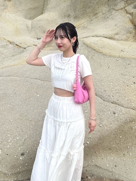 mokaさん（レディース・158cm）の夏コーディネート