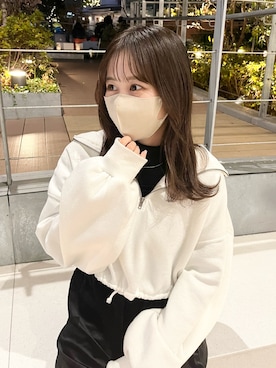 mokaさん（レディース・158cm）の冬コーディネート