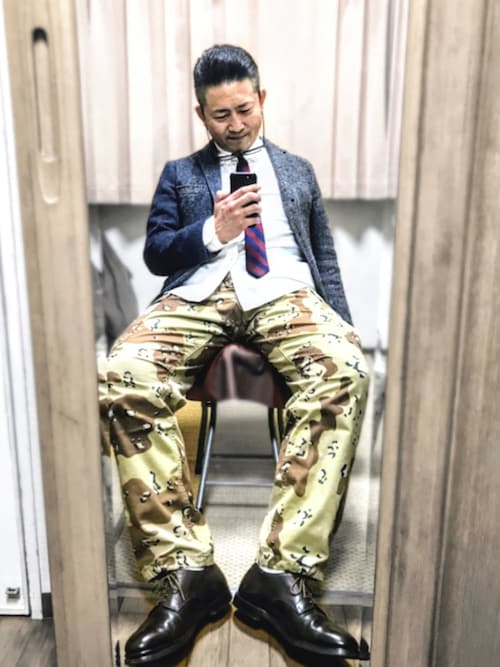 おたっし 金子眼鏡のメガネを使ったコーディネート Wear