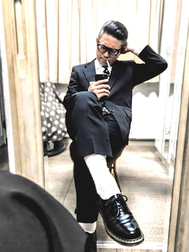 COMME des GARCONS HOMMEのセットアップを使ったメンズ人気 COMME des GARCONS HOMMEのセットアップを使ったメンズ人気
