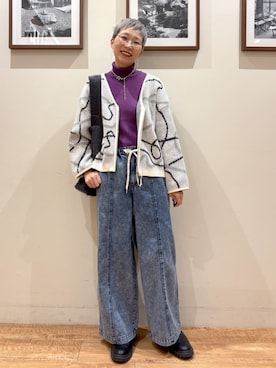 Ayumiさん（レディース・168cm）の冬コーディネート