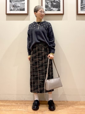 Ayumiさん（レディース・168cm）の冬コーディネート