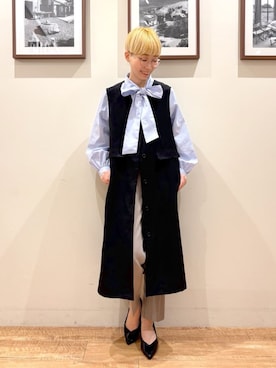 「DRESKIP（ドレスキップ）のアイテム」を使った、Ayumiさん（レディース・168cm）の冬コーディネート
