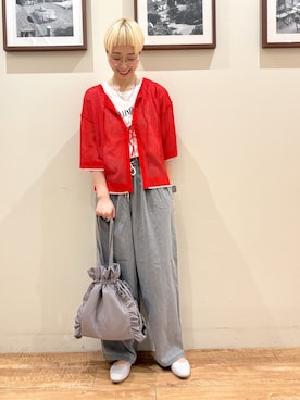 「アイテム（その他シューズ）」を使った、Ayumiさん（レディース・168cm・30代）の夏コーディネート