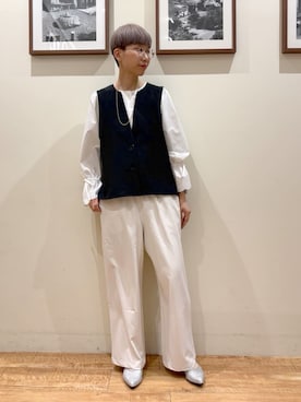 「DRESKIP（ドレスキップ）のアイテム」を使った、Ayumiさん（レディース・168cm）の春コーディネート