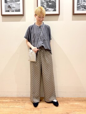 「DRESKIP（ドレスキップ）のアイテム」を使った、Ayumiさん（レディース・168cm）の春コーディネート
