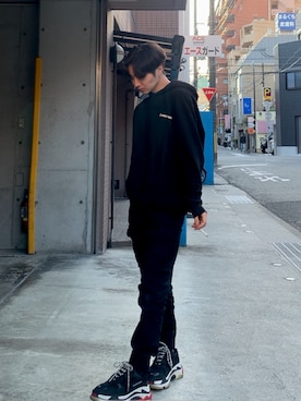 バレンシアガトリプルS」のメンズ人気ファッションコーディネート - WEAR