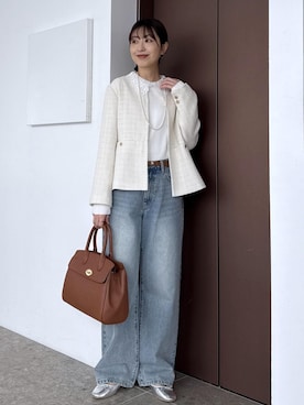 nozomiさん（レディース・162cm）の冬コーディネート