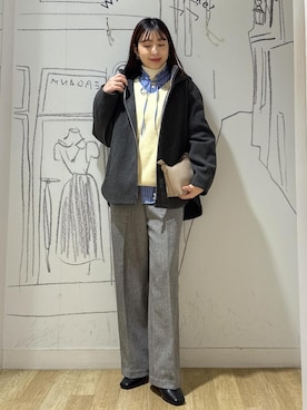 nozomiさん（レディース・162cm）の冬コーディネート