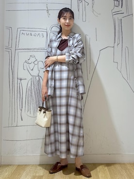 「アイテム（ワンピース）」を使った、nozomiさん（レディース・162cm・30代）の夏コーディネート