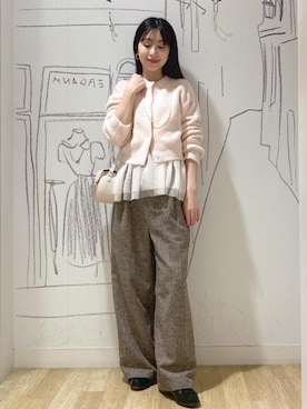 nozomiさん（レディース・162cm）の冬コーディネート