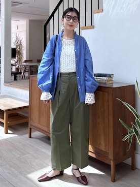 nozomiさん（レディース・162cm）の春コーディネート