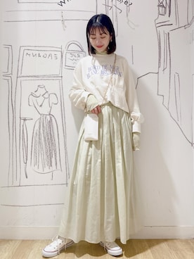 「GDC14050」｜nozomiさん（レディース・162cm）の春コーディネート