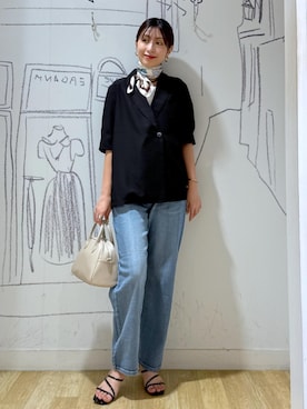 「アイテム（財布/小物）」を使った、nozomiさん（レディース・162cm・30代）の夏コーディネート