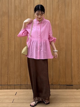 nozomiさん（レディース・162cm）の春コーディネート