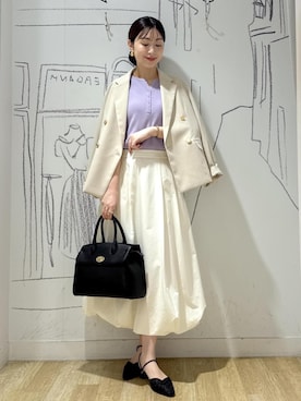 nozomiさん（レディース・162cm）の春コーディネート