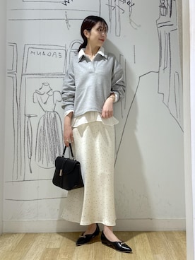 「ROPE' PICNIC（ロペピクニック）のアイテム」を使った、nozomiさん（レディース・162cm）の春コーディネート