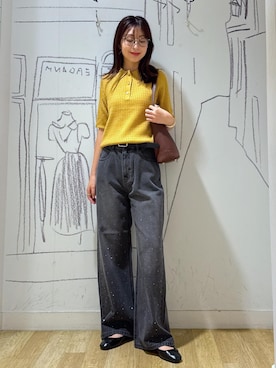 「アイテム（バレエシューズ）」を使った、nozomiさん（レディース・162cm・30代）の夏コーディネート