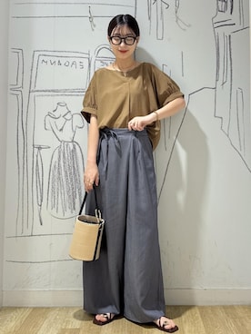 nozomiさん（レディース・162cm）の春コーディネート