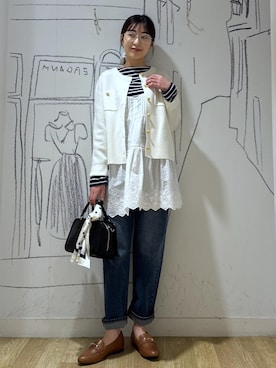 nozomiさん（レディース・162cm）の冬コーディネート