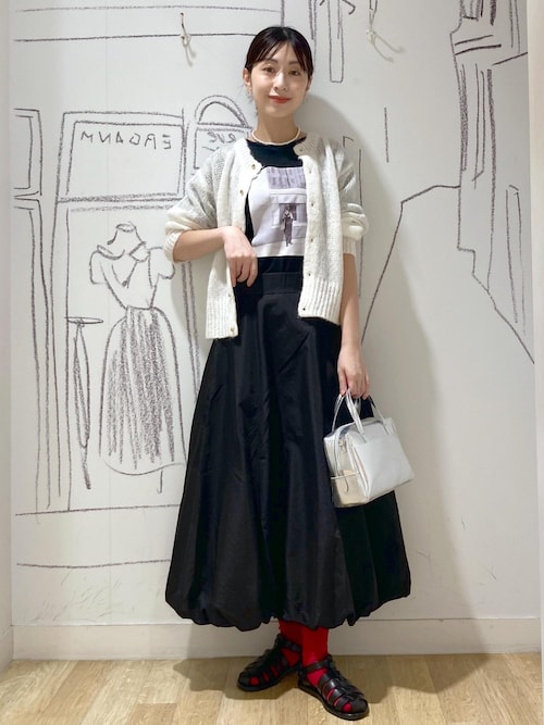 セール】モヘヤ混メタル釦カーディガン（カーディガン/ボレロ）｜ROPE