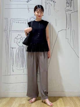 「アイテム（シューズ）」を使った、nozomiさん（レディース・162cm・30代）の夏コーディネート