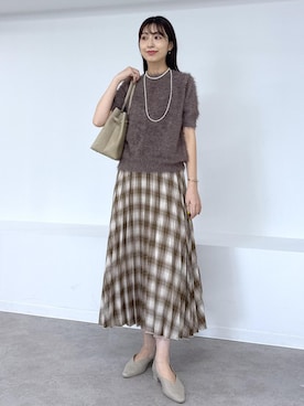 「初冬コーデ」｜nozomiさん（レディース・162cm）の夏コーディネート