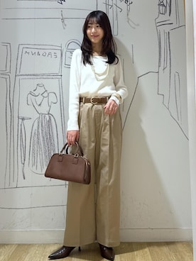 nozomiさん（レディース・162cm）の冬コーディネート