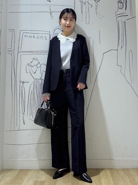 nozomiさん（レディース・162cm）の冬コーディネート