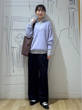 nozomiさん(レディース・162cm)の冬コーディネート