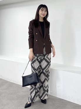 nozomiさん（レディース・162cm）の春コーディネート