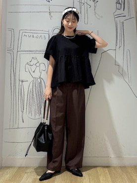 nozomiさん（レディース・162cm）の春コーディネート
