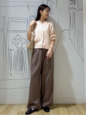 「アイテム（レインシューズ）」を使った、nozomiさん（レディース・162cm）の秋コーディネート