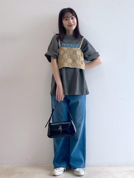 nozomiさん（レディース・162cm）の夏コーディネート