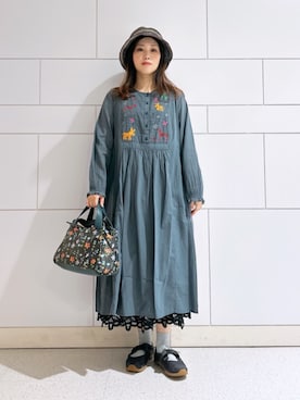 Jocomomolaさん(レディース・159cm)の夏コーディネート