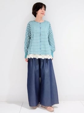 Jocomomolaさん（レディース・153cm）の春コーディネート