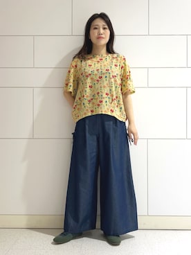 Jocomomolaさん（レディース・159cm）の夏コーディネート