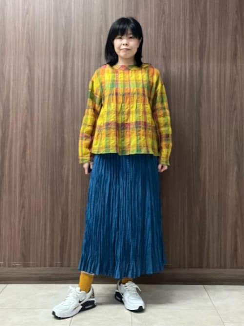 Jocomomola（ホコモモラ） ブラウス シャツ Vistoso シアーチェック